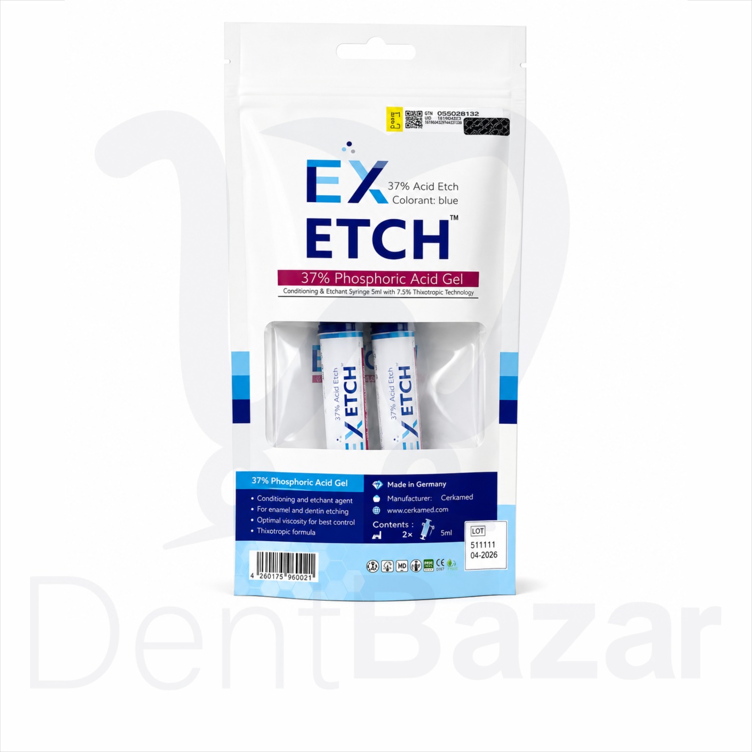 اسید اچ فسفریک 37% پارلا | Parla Ex Etch