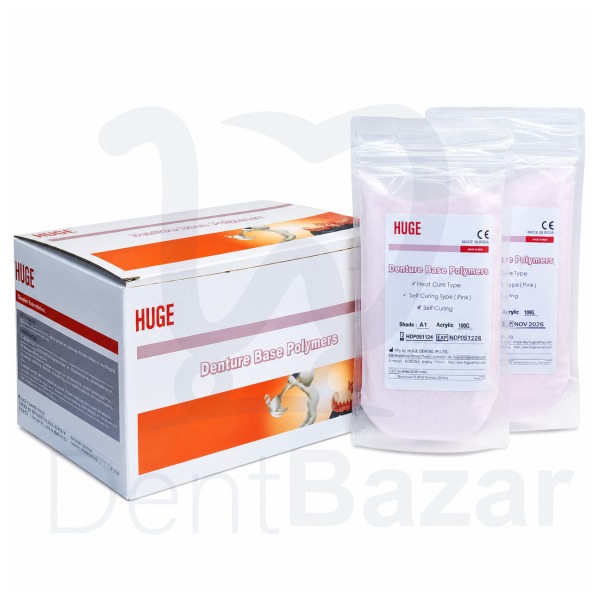 آکریل دنچر پختنی هیوج | HUGE Acrylic Denture Powder