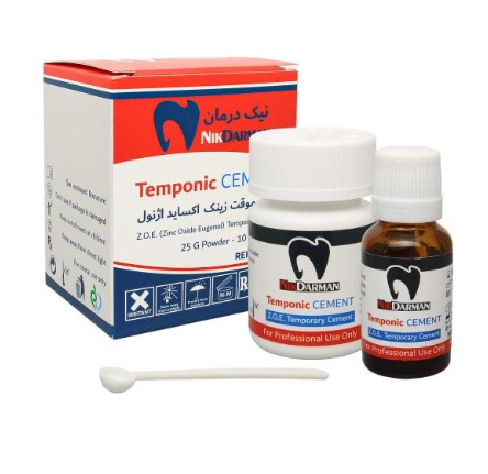 سمان موقت زینک اکساید اوژنول Temponic Cement