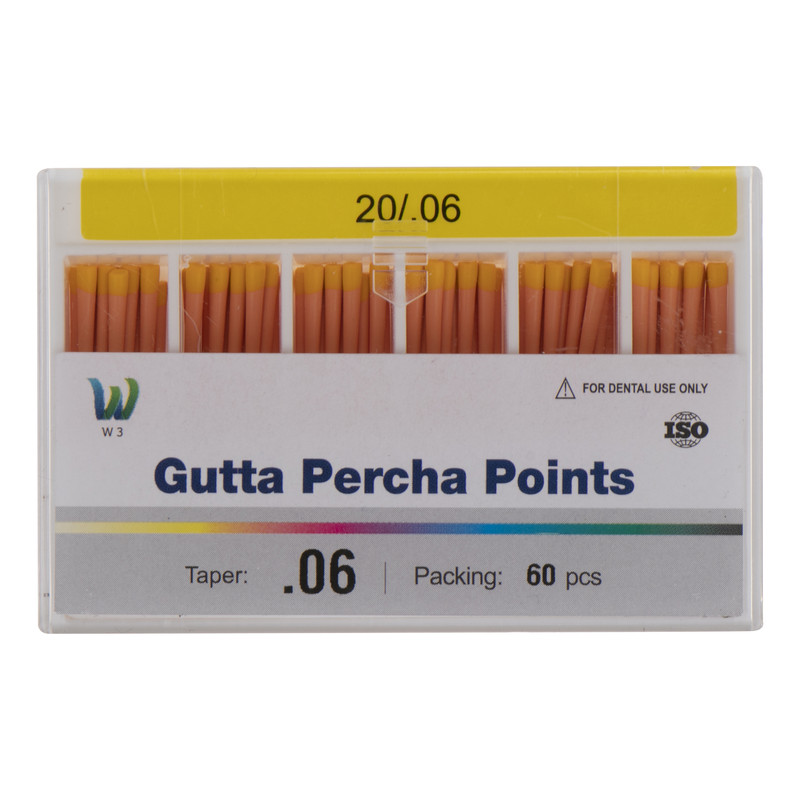 گوتا پرکا 6 % W3 Gutta Percha Points | W3 