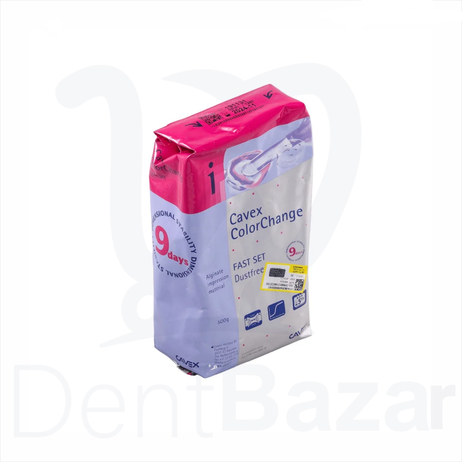 آلژینات هوشمند تغییر رنگ کوکس | ColorChange Alginate