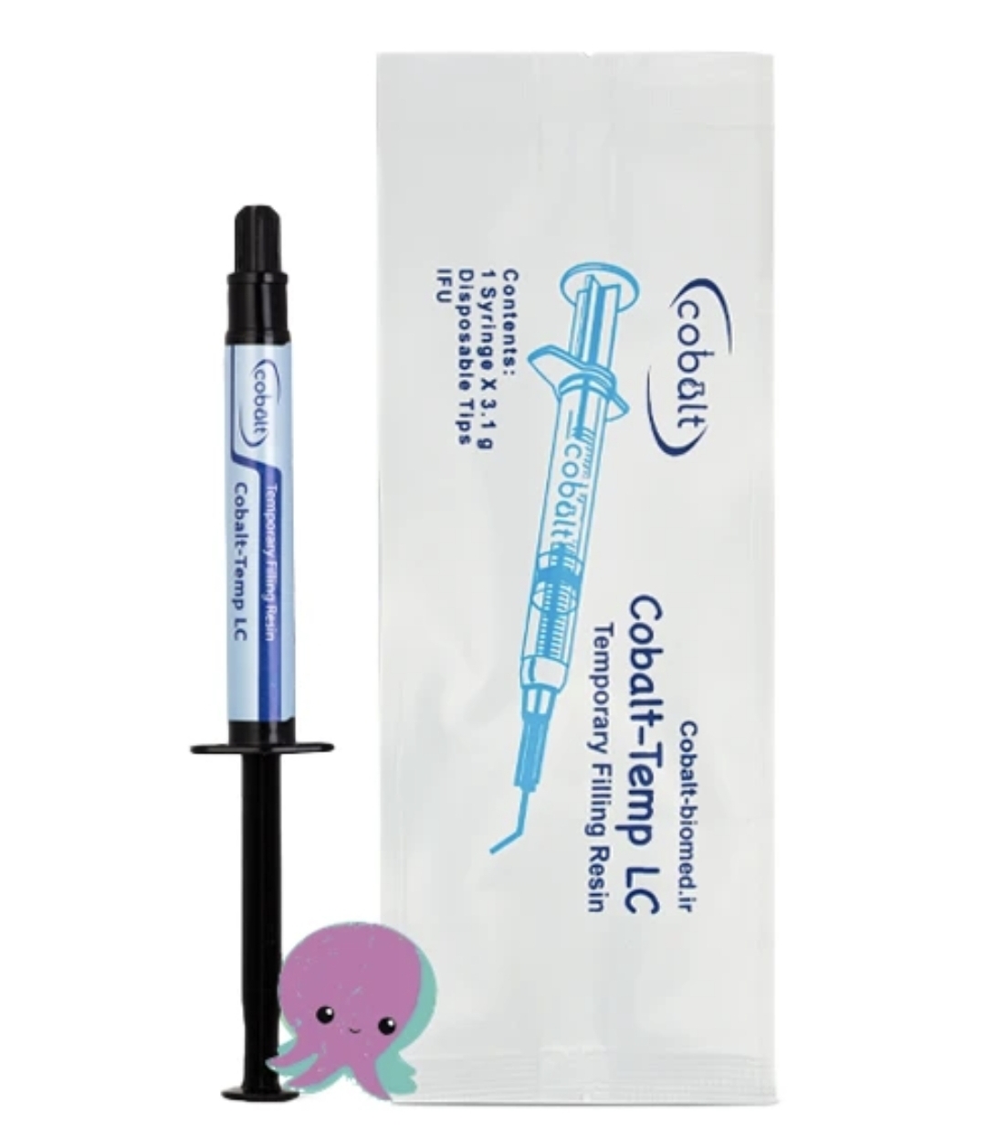 پانسمان موقت لایت کیور Cobalt Temp LC