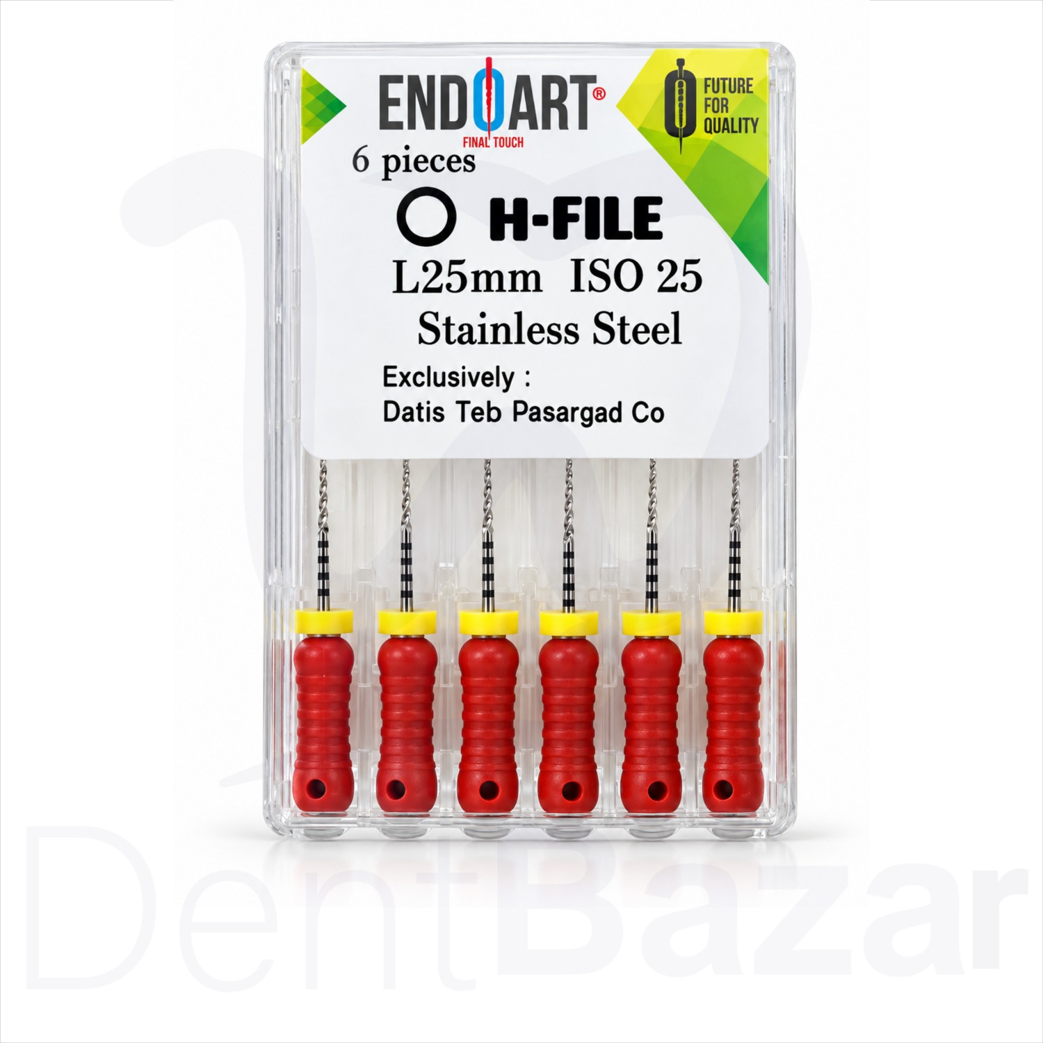 H فایل اندو آرت طول 25 میلی‌متر | Endo Art H-File