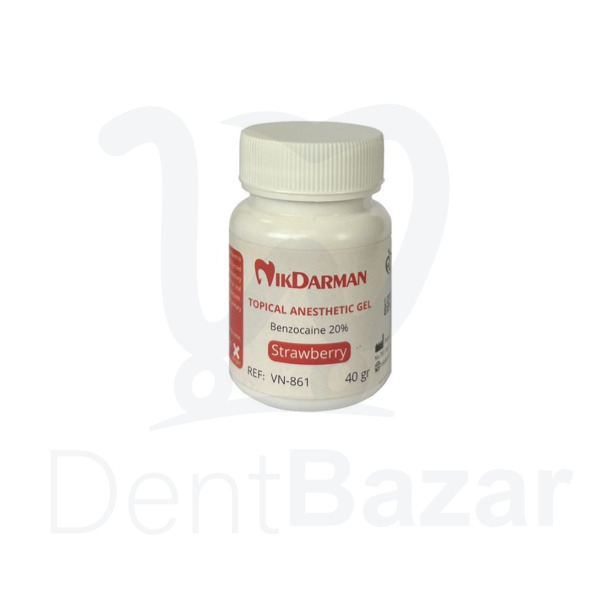 ژل بی حسی موضعی طعم توت فرنگی نیک درمان | Nik Darman Topical Anesthetic