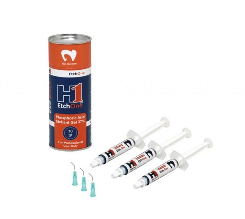 ژل اسید اچ سه سرنگ / H1 Etchant Gel