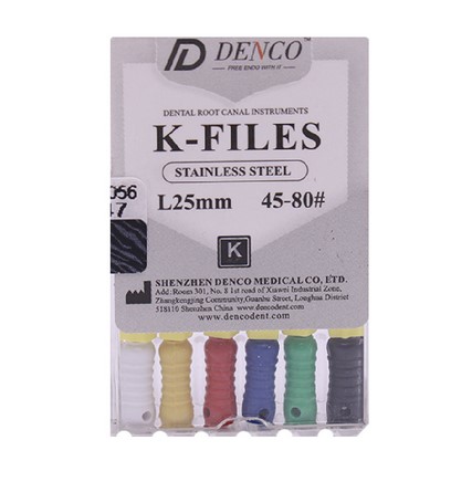 K فایل طول 25mm برند دنکو | Denco K‑File 