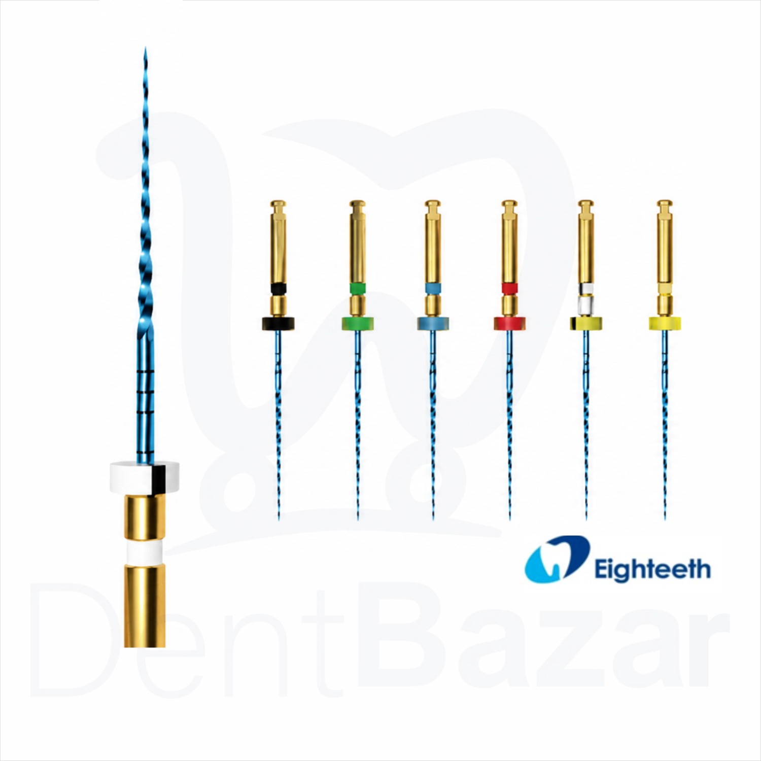 فایل روتاری بلو Eighteeth مدل E-Flex S blue