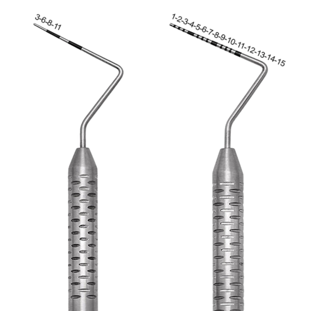 پروب مدرج Sonda Parodontale