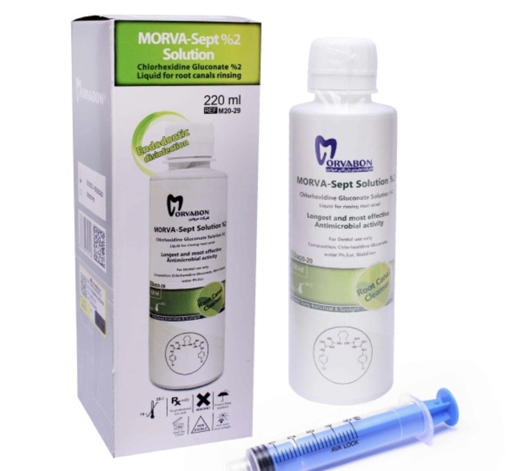 محلول کلرهگزیدین 2٪ (مرواسپت) Morva Sept Clorhexidine Solution