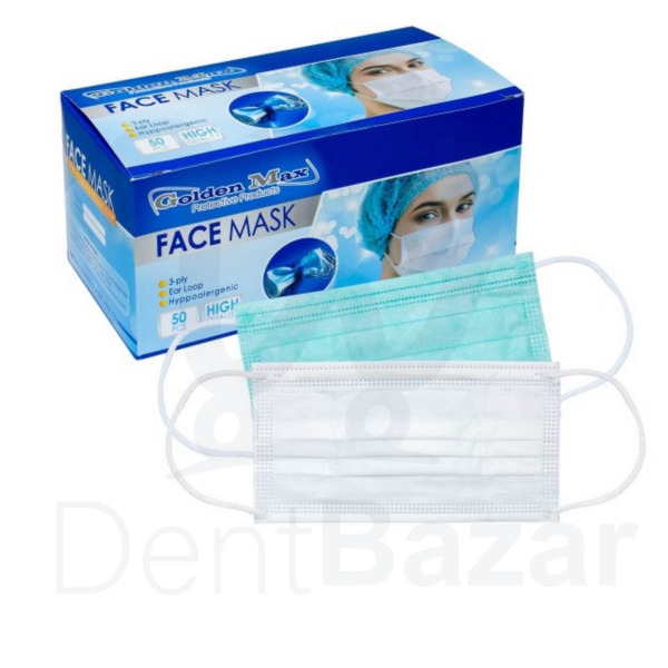 ماسک سه لایه 50 عددی گلدن مکس | Golden Max Face Mask 