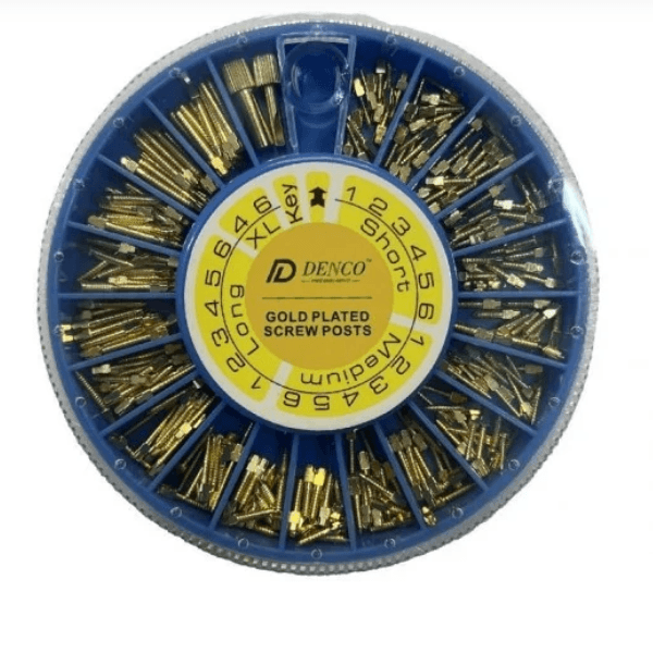 پین برنجی آسورت ۲۴۰ عددی دنکو | Denco Gold Plated Screw Post