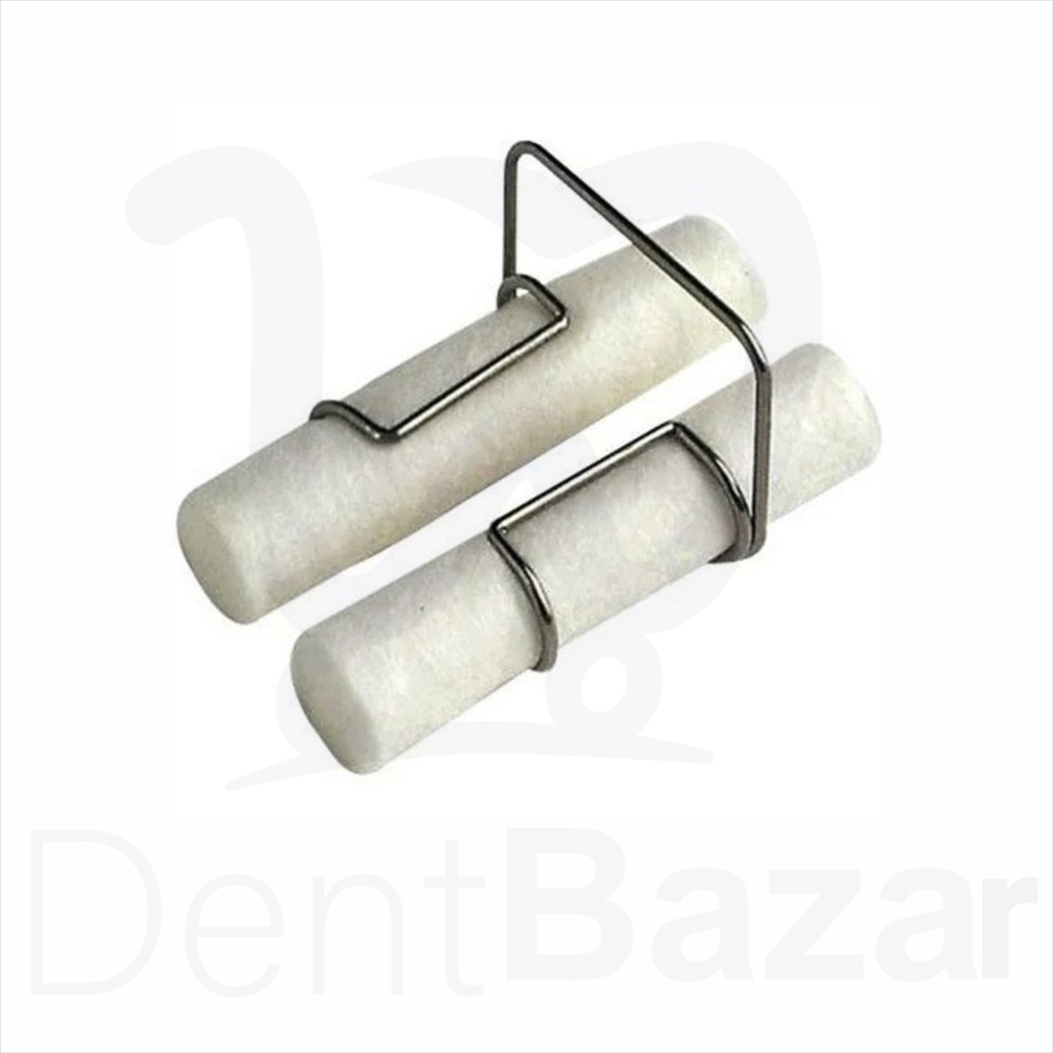 گیره نگهدارنده رول پنبه استیل ۴عددی | Healdent Stainless Steel Cotton Roll Clips