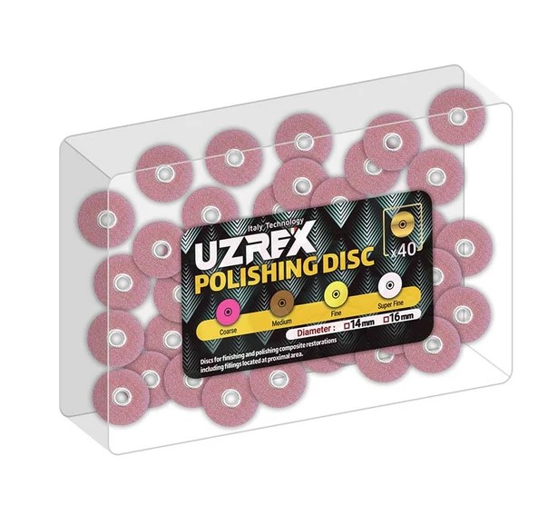 دیسک پرداخت کامپوزیت صورتی Coarse-UZREX