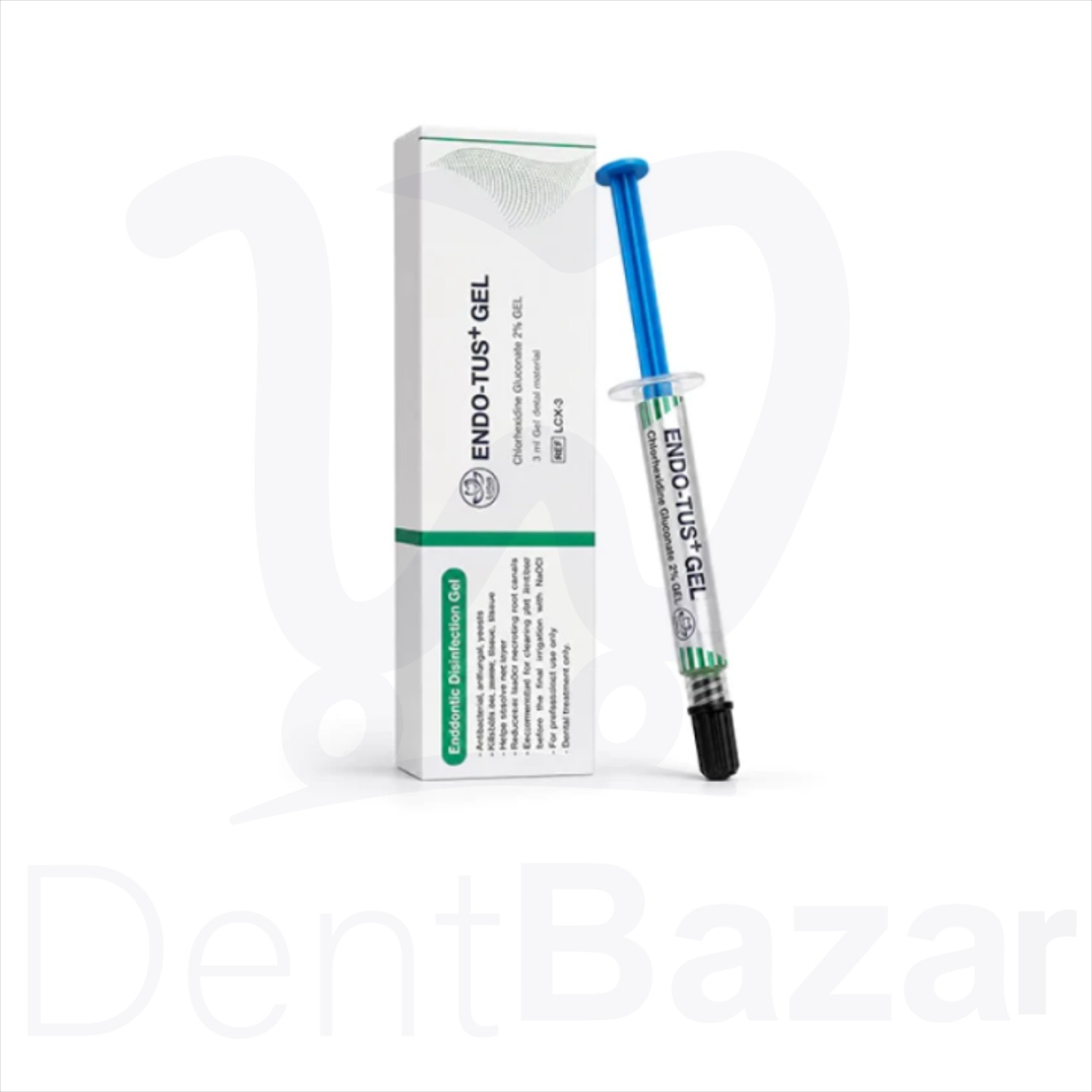 ژل کلرهگزیدین 3 میلی‌لیتری لوتوس | Lotus Endo Tus Gel