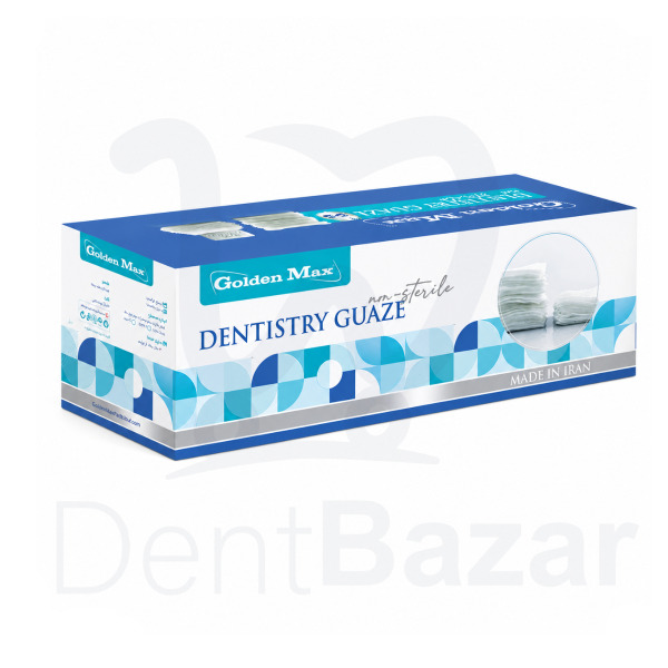 گاز دندانپزشکی 8 لایه 10×10 گلدن مکس 500 گرمی | Golden Max Dentistry Gauze