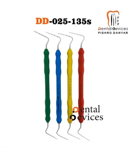 ست هیت کریر و پلاگر دسته سیلیکونی دنتال دیوایس | Dental Devices – Heat Carrier Plugger Silicone Handle Set
