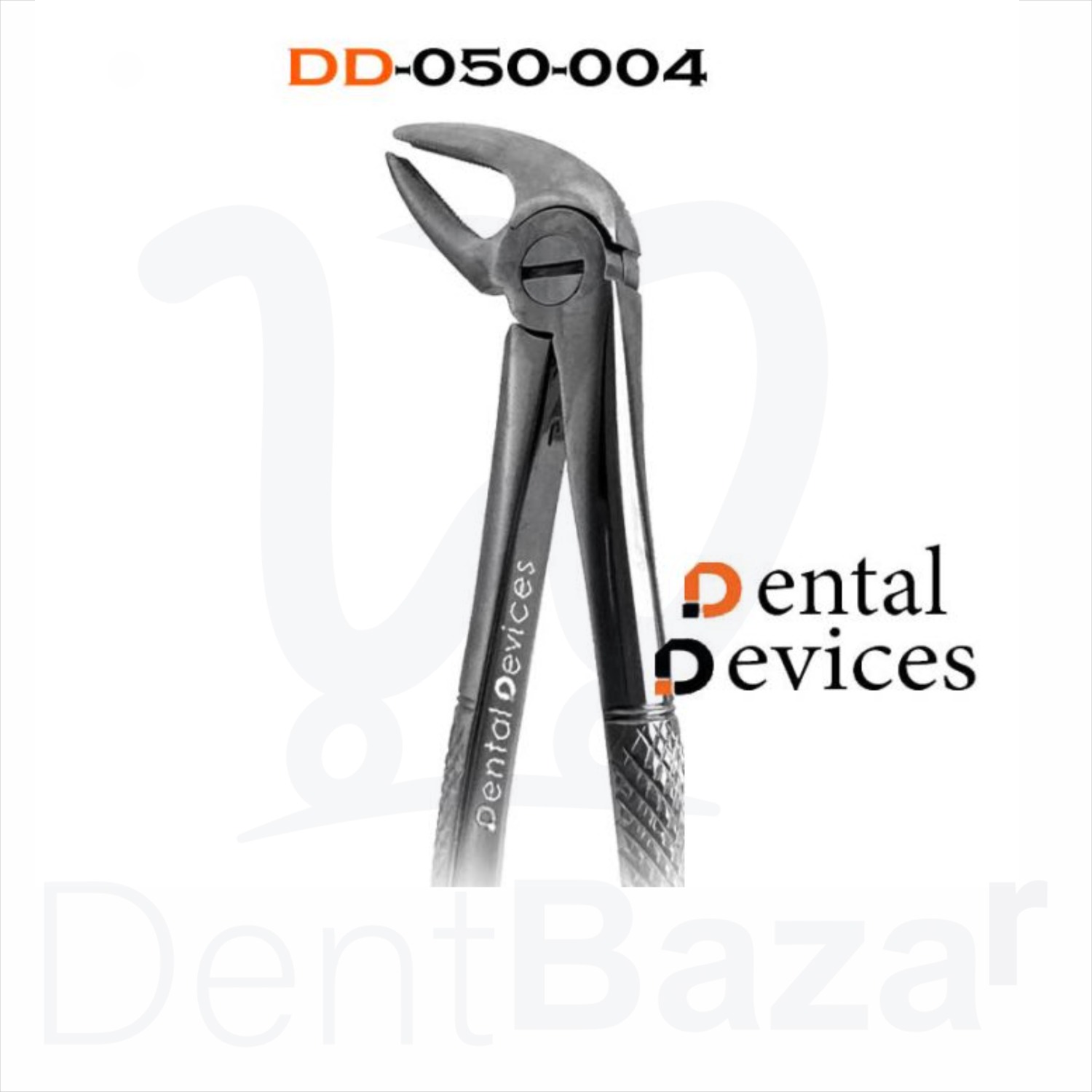 فورسپس پرمولر پایین زاویه دار 45 درجه دنتال دیوایس کد 004_50 | Dental Devices 