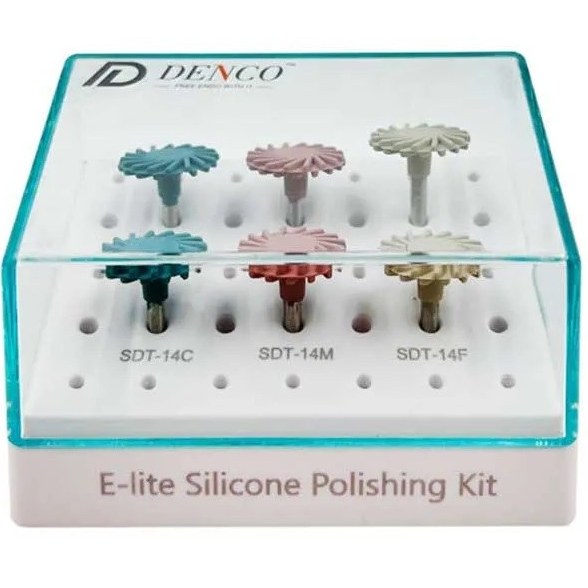 کیت مولت پرداخت خورشیدی کامپوزیت دنکو | DENCO Composite Polishing Kit