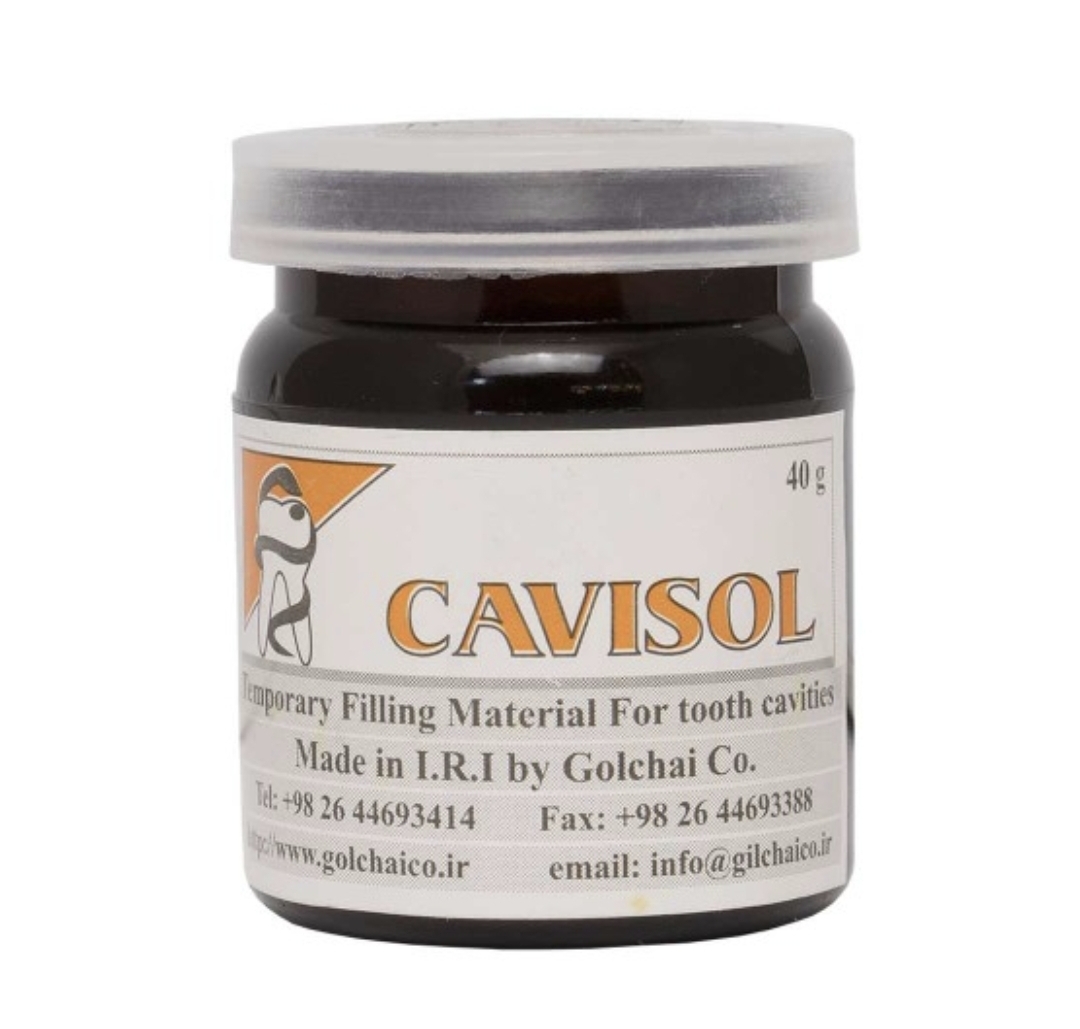 خمیر پانسمان موقت کاویزول 40 گرمی Cavisol Temporary Filling