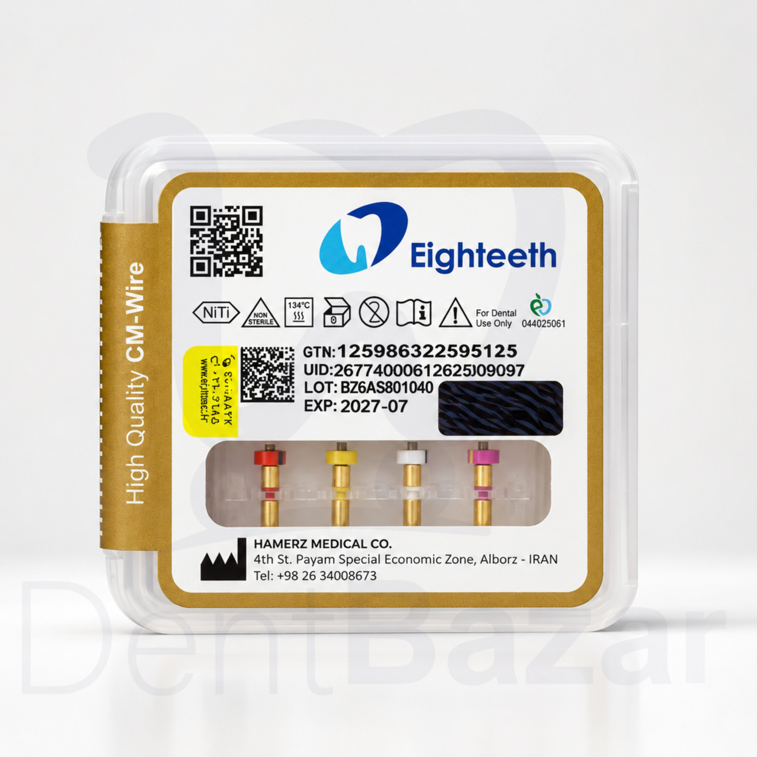 فایل روتاری Eighteeth مدل E-Flex S Gold