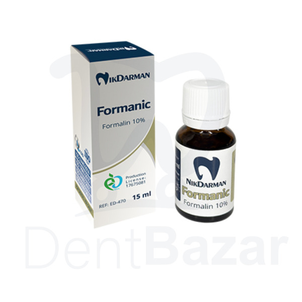 فرمالین 10% نیک درمان | FORMANIC 