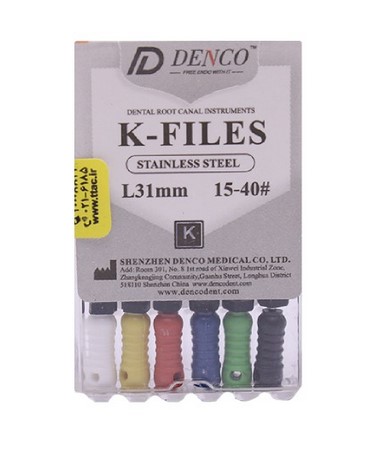 K فایل طول 31mm برند دنکو | Denco K‑File 