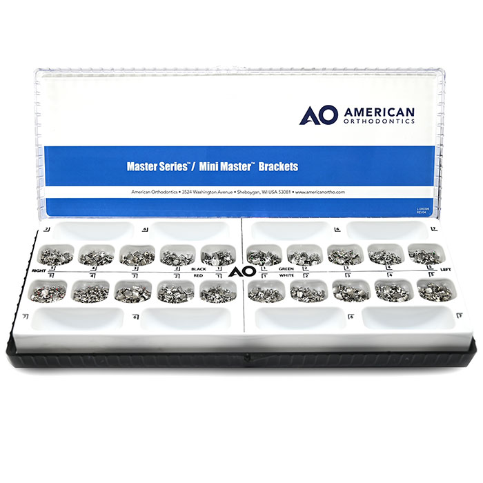 براکت فلزی 50 کیسیAmerican Orthodontics