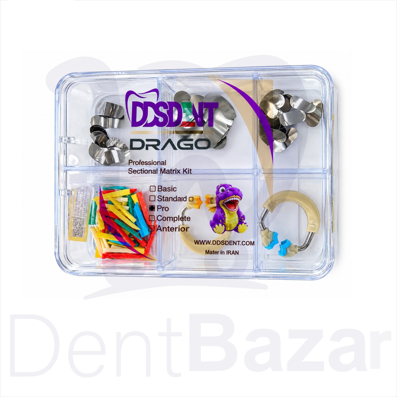 کیت سکشنال ماتریکس (PRO) | DDSDENT Pro Sectional Matrix Kit