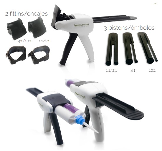 گان تزریق مواد قالبگیری Dispenser Gun