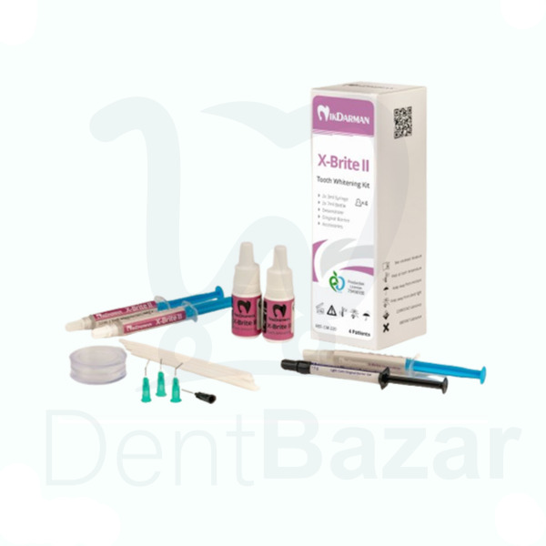 کیت سفیدکننده دندان بلیچینگ( آفیس)نیک درمان |  X-Brite II KIT 35%