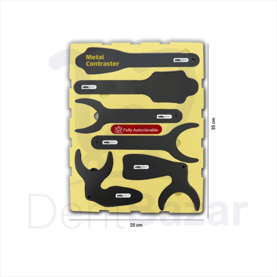ست کنتراستر ۶ عددی هیلدنت | Healdent Dental Contraster Set