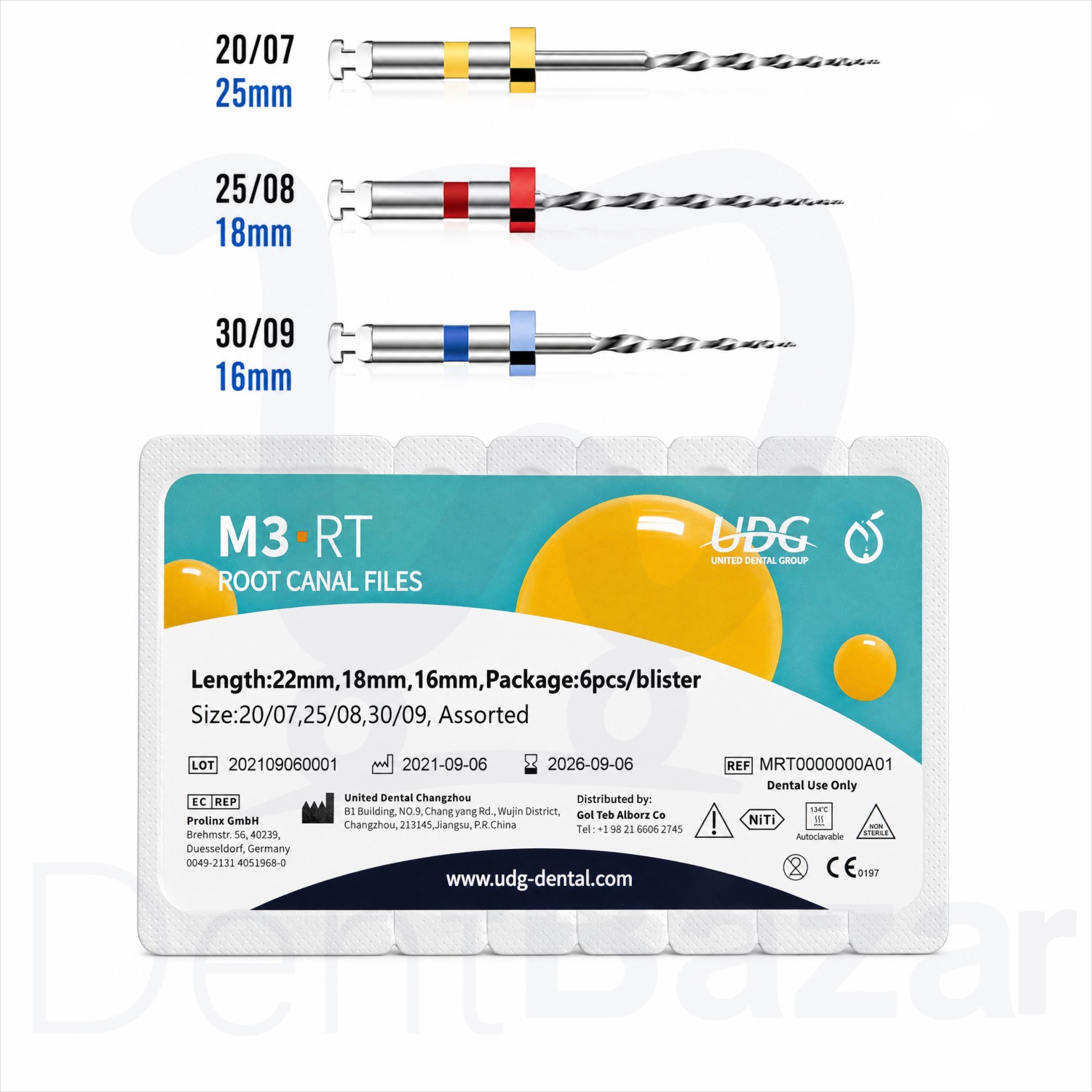فایل روتاری درمان مجدد آسورت M3 Retreatment | M3 