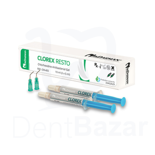 ژل کلرهگزیدین 2% نیک درمان | Colorex Resto Gel