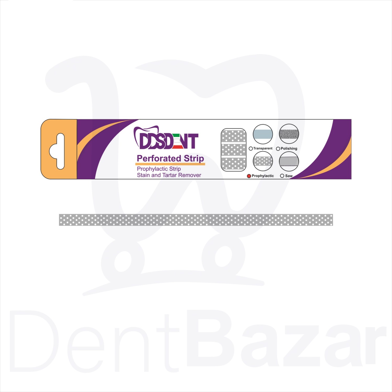 نوار جرمگیری 12 عددی |  DDSDENT Dental Scaling Strip