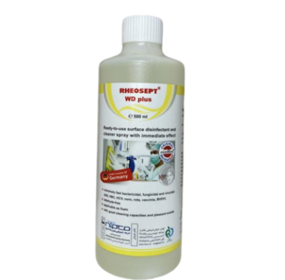 محلول ضدعفونی کننده سطوح و ابزار آمین بیس ریوسپت دبلیودی پلاس