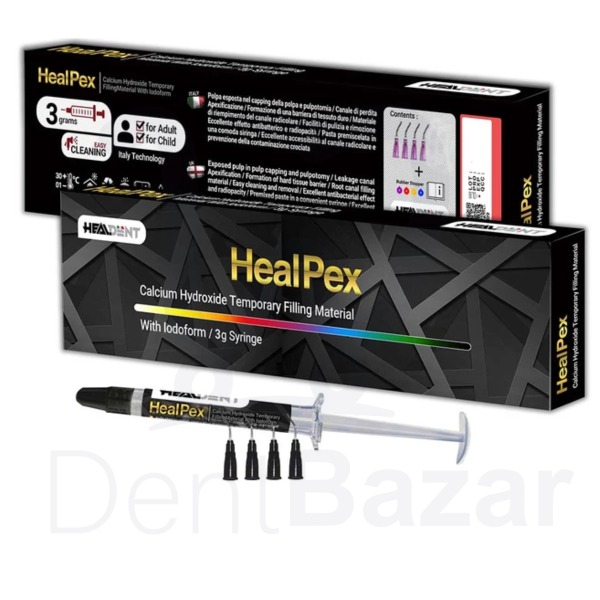کلسیم هیدروکساید + یدوفرم (هیل پکس) هیلدنت | HealPex