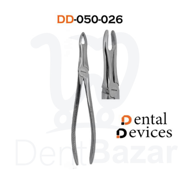 فورسپس ریشه کش بالا قدامی (نوک ظریف) دنتال دیوایس | Dental Devices Upper Anterior Root Forceps 