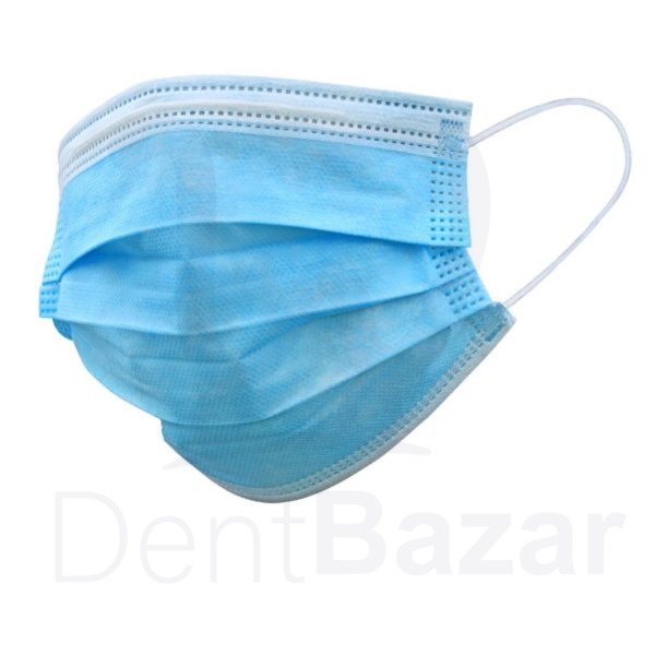 ماسک سه لایه پزشکی ۵۰ عددی