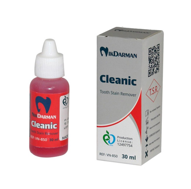 محلول لکه بر دندان / Cleanic (T.S.R)