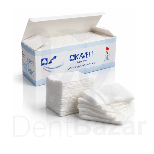 گاز دندانپزشکی 5*5 کاوه | 500گرمی