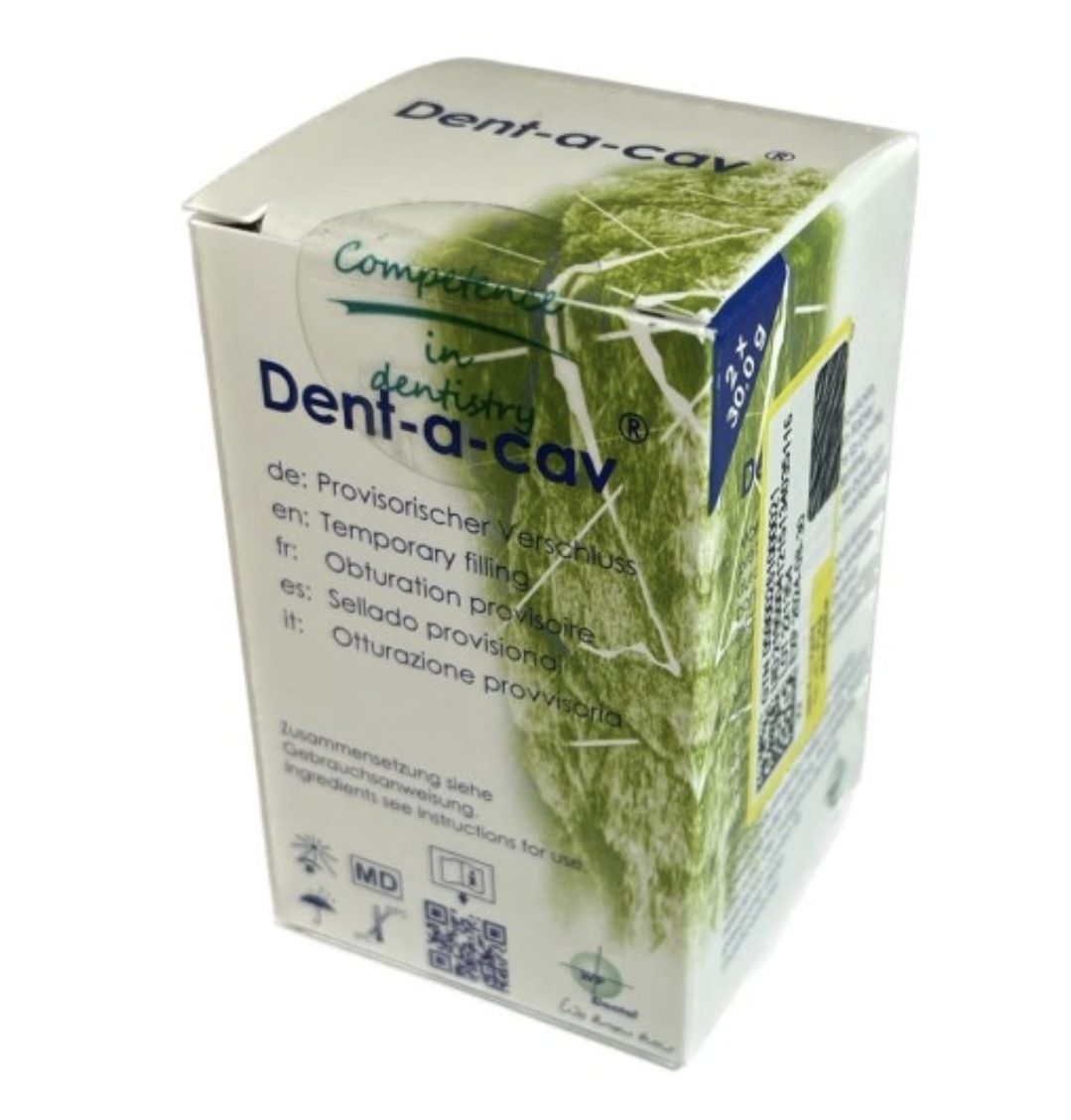 خمیر پانسمان موقت سلف کیور 60 گرمی Dent-a-Cav