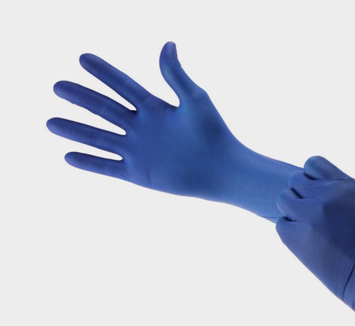 دستکش نیتریل 100عددی برند بیشور-Beesure SuperSlim Gloves