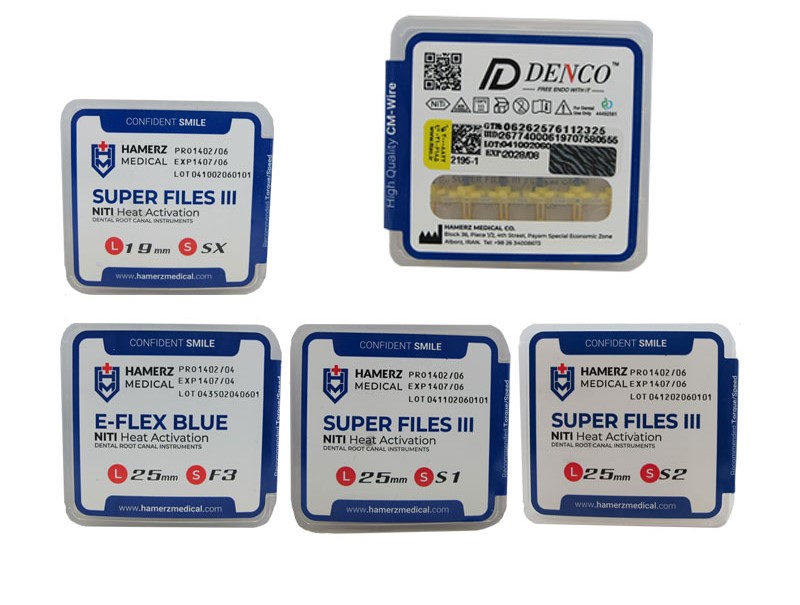 فایل روتاری پروتیپر دنکو | Denco Rotary Files ProTaper