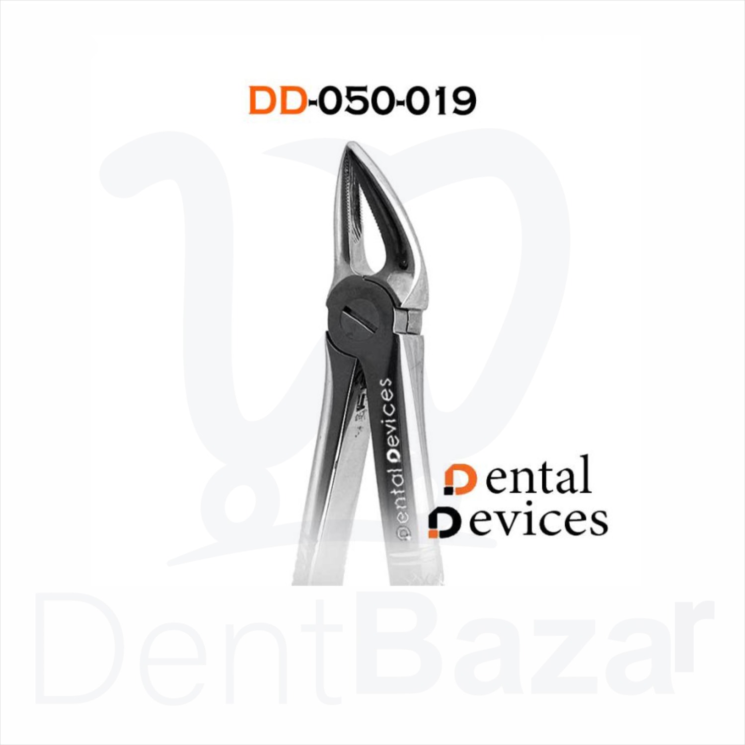 فورسپس ریشه کش زاویه دار دنتال دیوایس کد 019_50 | Dental Devices Forceps