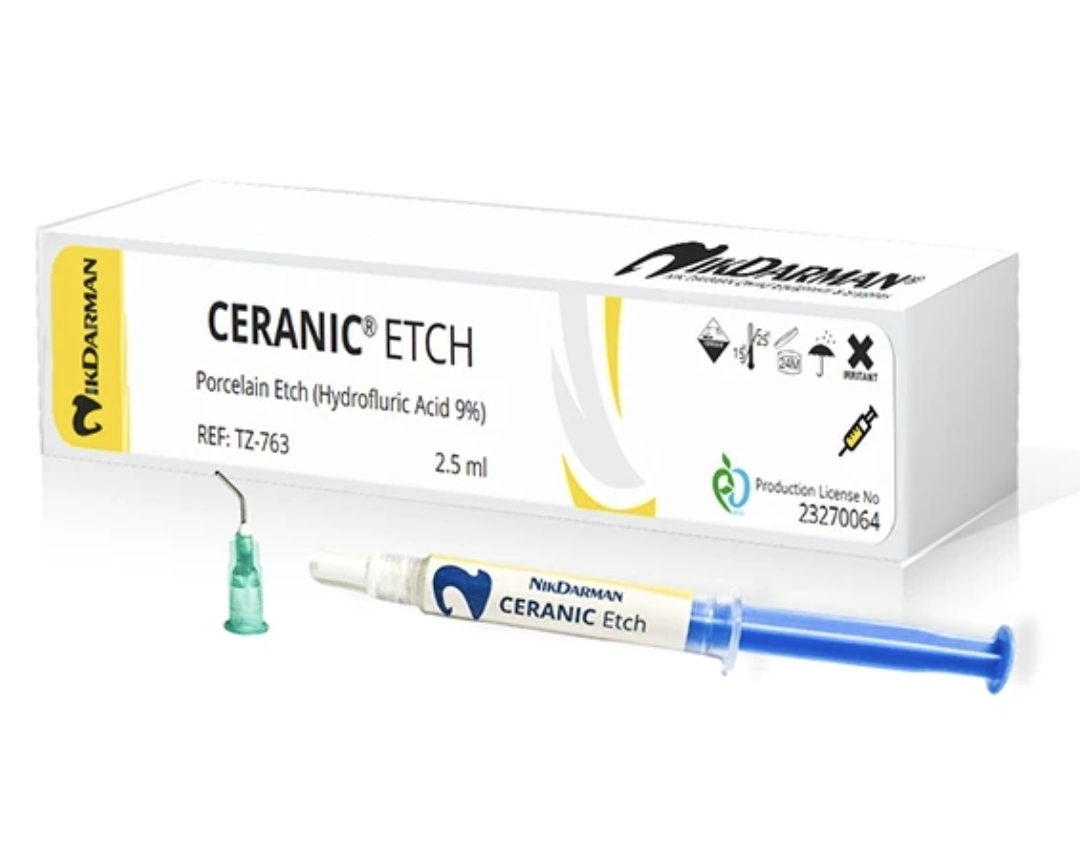 ژل اچ پرسلن 2.5 میل Ceranic Etch Porcelain