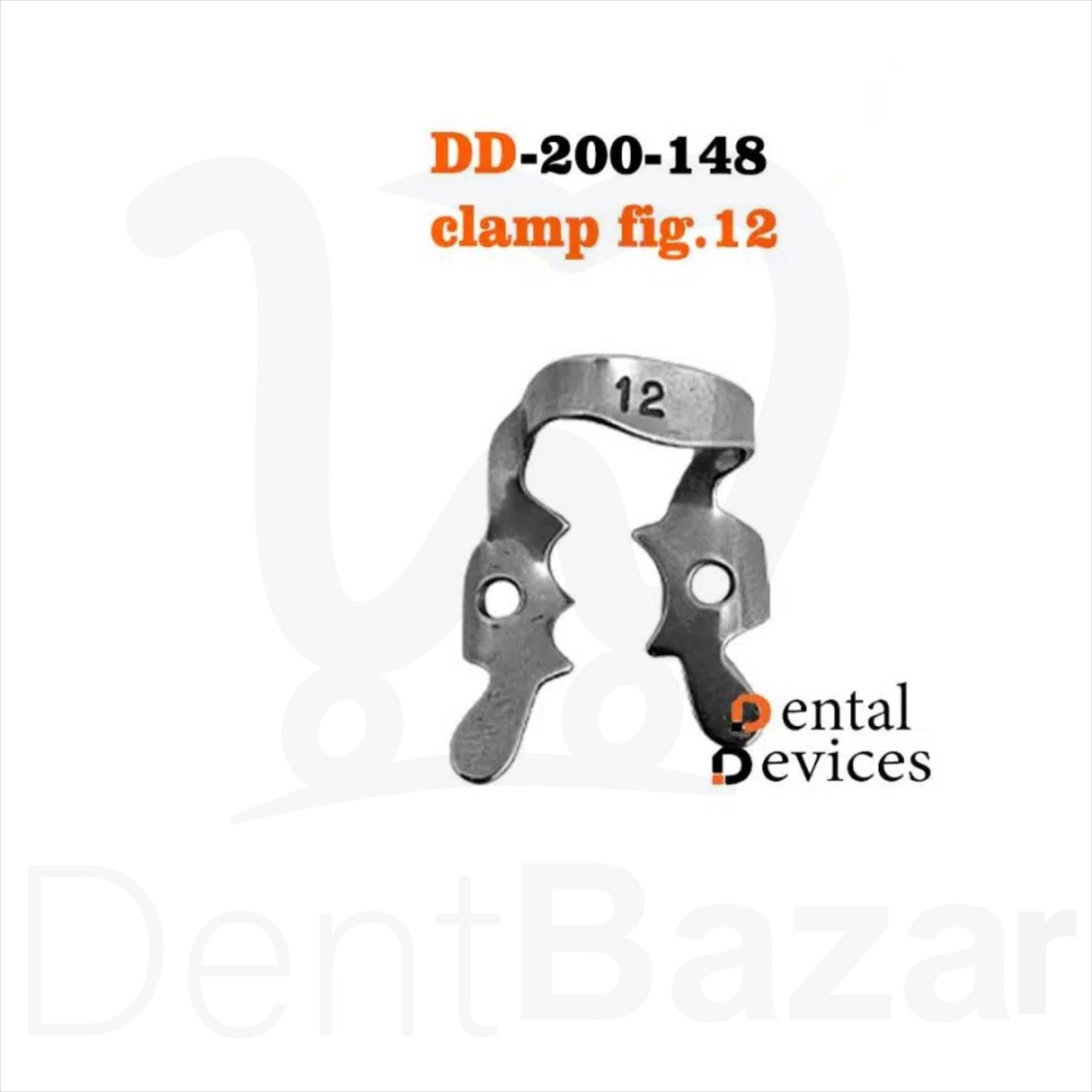 کلمپ رابردم مولر بالا چپ و راست  | Dental Devices Rubber Dam Clamp