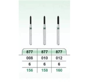 فرز الماسه تراش سبز چمفر کوتاه کد 877 برند K.V.H