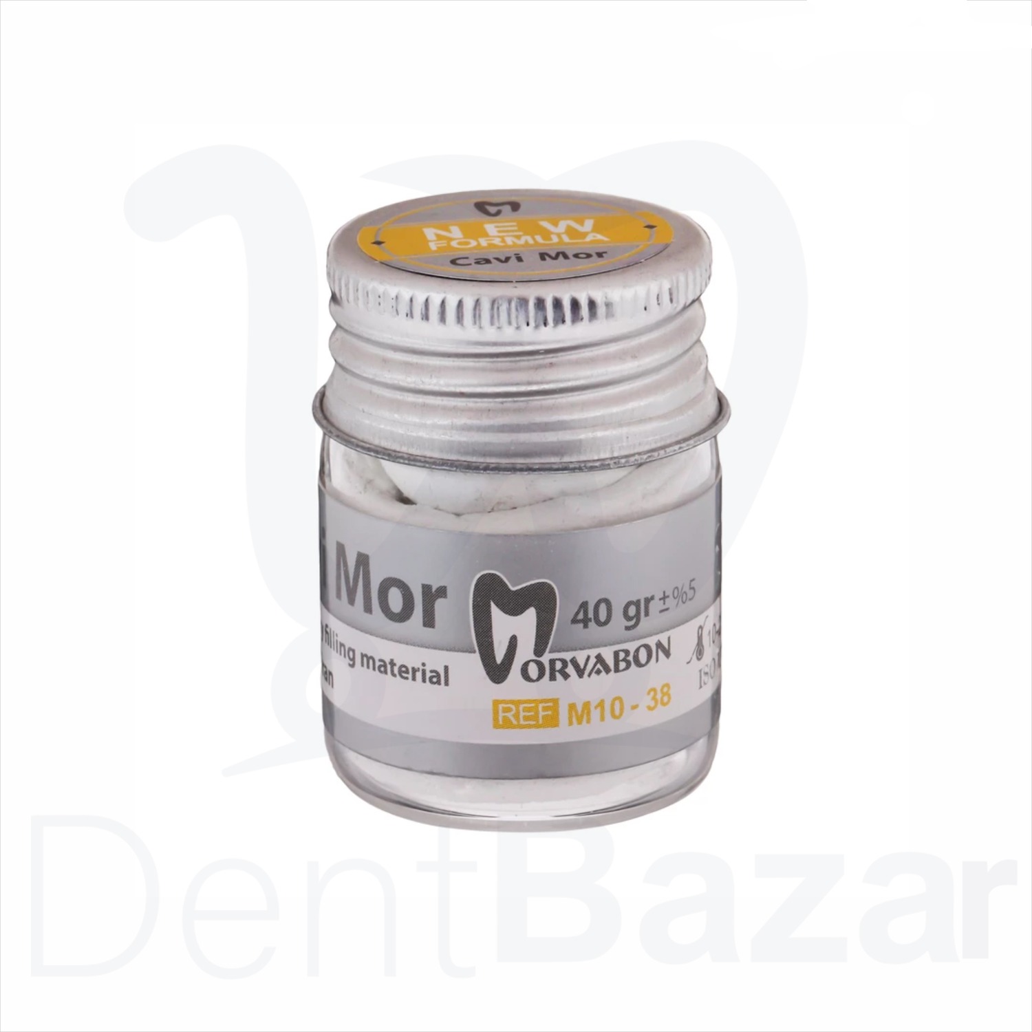  خمیر پانسمان موقت کوی مور 40 گرمی مروابن | Cavi-Mor Temporary Filling