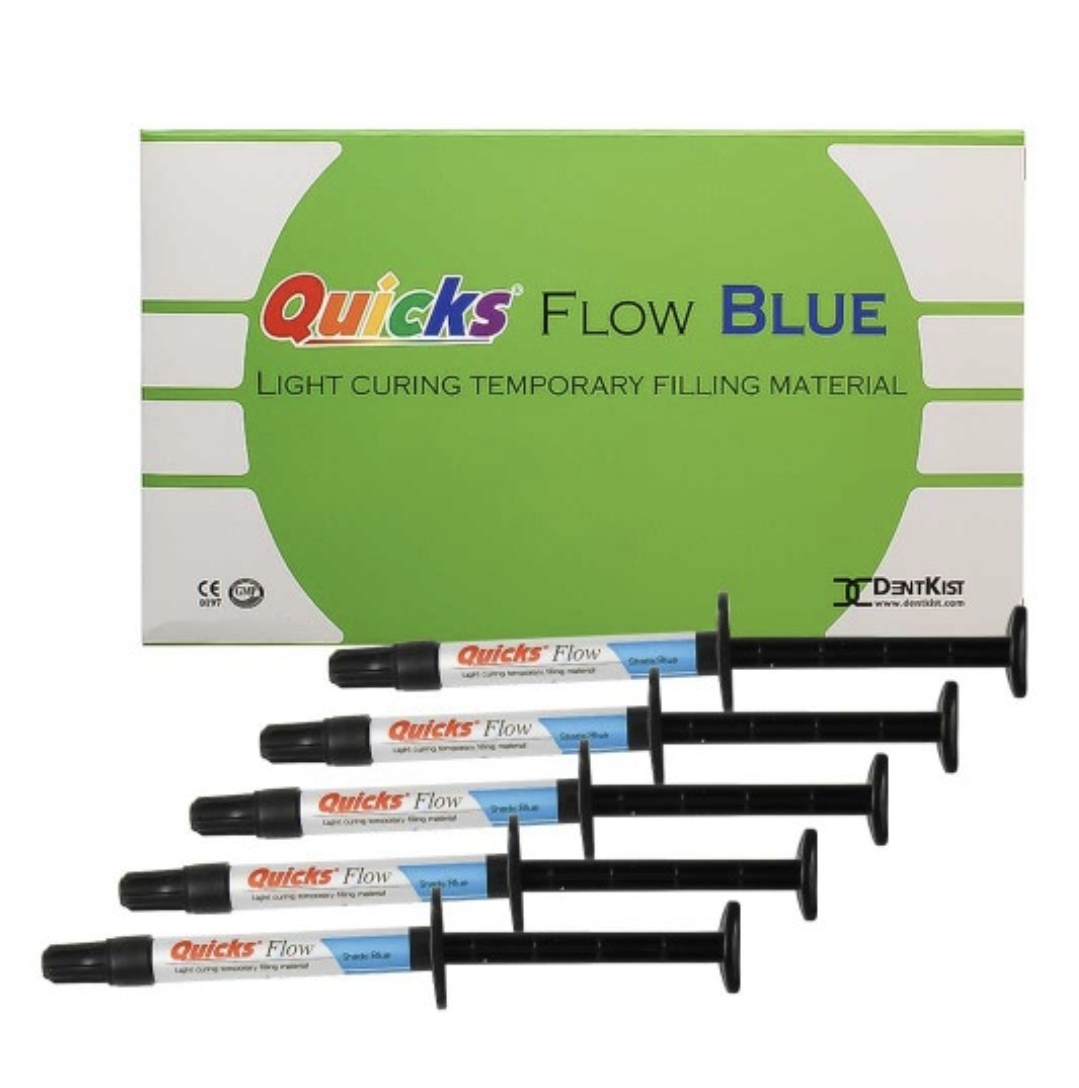 خمیر پانسمان موقت نوری فلو 5 عددی Quicks Flow Temporary Filling