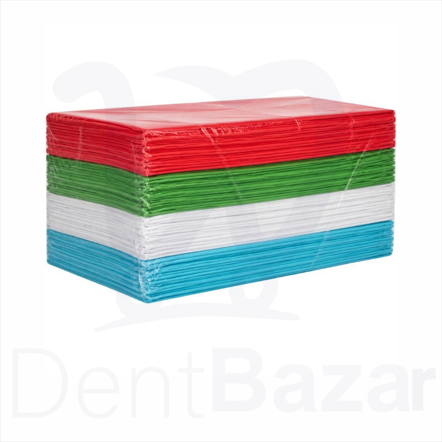 پیشبند نایلونی ضخیم تاشده SAM | Folded Disposable Patient Bib